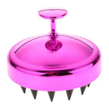 Maxbell Maxbell Silicone Scalp Shampoo Massage Brush Washing Massager Hair Comb Rose Red