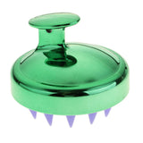 Maxbell Maxbell Silicone Scalp Shampoo Massage Brush Washing Massager Hair Comb Green