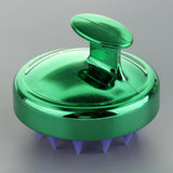 Maxbell Maxbell Silicone Scalp Shampoo Massage Brush Washing Massager Hair Comb Green