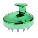Maxbell Maxbell Silicone Scalp Shampoo Massage Brush Washing Massager Hair Comb Green