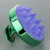Maxbell Maxbell Silicone Scalp Shampoo Massage Brush Washing Massager Hair Comb Green