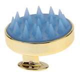 Maxbell Maxbell Silicone Scalp Shampoo Massage Brush Washing Massager Hair Comb Gold