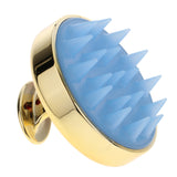 Maxbell Maxbell Silicone Scalp Shampoo Massage Brush Washing Massager Hair Comb Gold