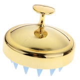Maxbell Maxbell Silicone Scalp Shampoo Massage Brush Washing Massager Hair Comb Gold