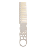 Maxbell Maxbell Professional Fine Tooth Barber Styling Comb for Men Women Anti-static Beige