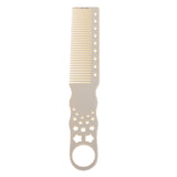 Maxbell Maxbell Professional Fine Tooth Barber Styling Comb for Men Women Anti-static Beige