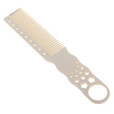 Maxbell Professional Fine Tooth Barber Styling Comb for Men Women Anti-static Beige