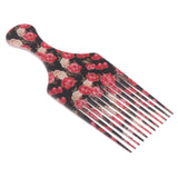 Maxbell Maxbell Men Women Oily Hair Comb Hairdressing Slick Back Hairstyle Brush Tool L