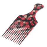 Maxbell Men Women Oily Hair Comb Hairdressing Slick Back Hairstyle Brush Tool 2 Size