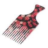Maxbell Men Women Oily Hair Comb Hairdressing Slick Back Hairstyle Brush Tool 2 Size
