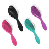 Maxbell Maxbell Anti-static Scalp Massage Hair Brush Comb for Curly Straight Hair Rose Red