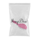 Maxbell Maxbell Anti-static Scalp Massage Hair Brush Comb for Curly Straight Hair Rose Red