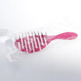 Maxbell Maxbell Anti-static Scalp Massage Hair Brush Comb for Curly Straight Hair Rose Red