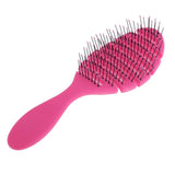 Maxbell Maxbell Anti-static Scalp Massage Hair Brush Comb for Curly Straight Hair Rose Red