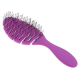 Maxbell Maxbell Anti-static Scalp Massage Hair Brush Comb for Curly Straight Hair Purple