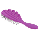 Maxbell Maxbell Anti-static Scalp Massage Hair Brush Comb for Curly Straight Hair Purple