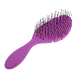 Maxbell Maxbell Anti-static Scalp Massage Hair Brush Comb for Curly Straight Hair Purple