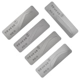 Maxbell Maxbell 10pcs Eyebrow Shaping Stencils Grooming Kit Brow Shaper Definition Templates