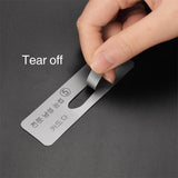Maxbell Maxbell 10pcs Eyebrow Shaping Stencils Grooming Kit Brow Shaper Definition Templates