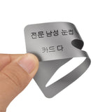 Maxbell Maxbell 10pcs Eyebrow Shaping Stencils Grooming Kit Brow Shaper Definition Templates