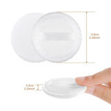 Maxbell Maxbell 5Pcs Cotton Makeup Powder Puff with Strap Blush Loose Powder Blending Puff White