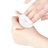 Maxbell Maxbell 5Pcs Cotton Makeup Powder Puff with Strap Blush Loose Powder Blending Puff White