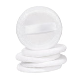 Maxbell Maxbell 5Pcs Cotton Makeup Powder Puff with Strap Blush Loose Powder Blending Puff White