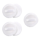 Maxbell Maxbell 5Pcs Cotton Makeup Powder Puff with Strap Blush Loose Powder Blending Puff White
