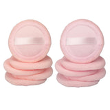 Maxbell Maxbell 5Pcs Cotton Makeup Powder Puff with Strap Blush Loose Powder Blending Puff Orange