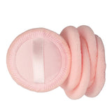 Maxbell Maxbell 5Pcs Cotton Makeup Powder Puff with Strap Blush Loose Powder Blending Puff Orange