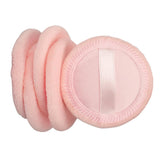Maxbell Maxbell 5Pcs Cotton Makeup Powder Puff with Strap Blush Loose Powder Blending Puff Orange