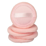 Maxbell Maxbell 5Pcs Cotton Makeup Powder Puff with Strap Blush Loose Powder Blending Puff Orange