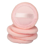 Maxbell Maxbell 5Pcs Cotton Makeup Powder Puff with Strap Blush Loose Powder Blending Puff Orange