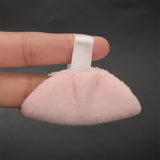 Maxbell Maxbell 5Pcs Cotton Makeup Powder Puff with Strap Blush Loose Powder Blending Puff Orange