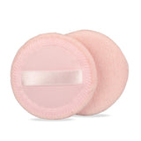 Maxbell Maxbell 5Pcs Cotton Makeup Powder Puff with Strap Blush Loose Powder Blending Puff Orange