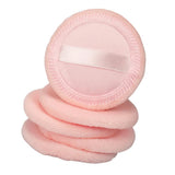 Maxbell Maxbell 5Pcs Cotton Makeup Powder Puff with Strap Blush Loose Powder Blending Puff Orange