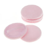 Maxbell Maxbell 5Pcs Cotton Makeup Powder Puff with Strap Blush Loose Powder Blending Puff Pink