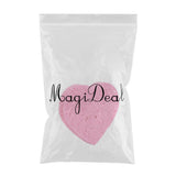 Maxbell Maxbell 5Pcs Heart Shaped Face Cleansing Sponge Washing Pad Makeup Removal Puff Pink