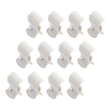 Maxbell Maxbell 12Pcs Plastic Hot Roller Super Clips Hair Curler Claw Clamps for Women Beige