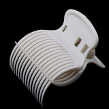 Maxbell Maxbell 12Pcs Plastic Hot Roller Super Clips Hair Curler Claw Clamps for Women Beige