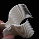 Maxbell Maxbell 12Pcs Plastic Hot Roller Super Clips Hair Curler Claw Clamps for Women Beige
