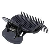 Maxbell Maxbell 12Pcs Plastic Hot Roller Super Clips Hair Curler Claw Clamps for Women Black