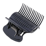 Maxbell Maxbell 12Pcs Plastic Hot Roller Super Clips Hair Curler Claw Clamps for Women Black