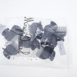 Maxbell Maxbell 12Pcs Plastic Hot Roller Super Clips Hair Curler Claw Clamps for Women Black