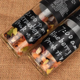 Maxbell Maxbell 60pcs Jars Canister Chalkboard Labels Pantry Stickers w/ Erasable Chalk Pen