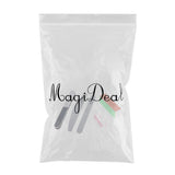 Maxbell Maxbell 5x 100/180 Grit 2 Sided Nail Files Emery Board 4 Way Buffer Block Brush Set