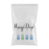 Maxbell Maxbell 3/32'' Nail Art Drill Bit Acrylic Gels Removal Electric Manicure Bits Set 4x