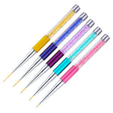 Maxbell Maxbell 5x Salon DIY Nail Art Liner Brush UV Gel Polish Painting Drawing Design Pens
