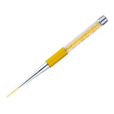 Maxbell Maxbell Crystal Nail Art Design DIY Drawing Painting Striping UV Gel Pen Brush 19mm