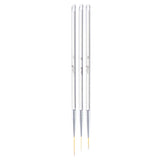 Maxbell Maxbell 3x 15/18/20mm Pro UV Gel Polish Nail Art Paint Drawing Detailing Brushes Set